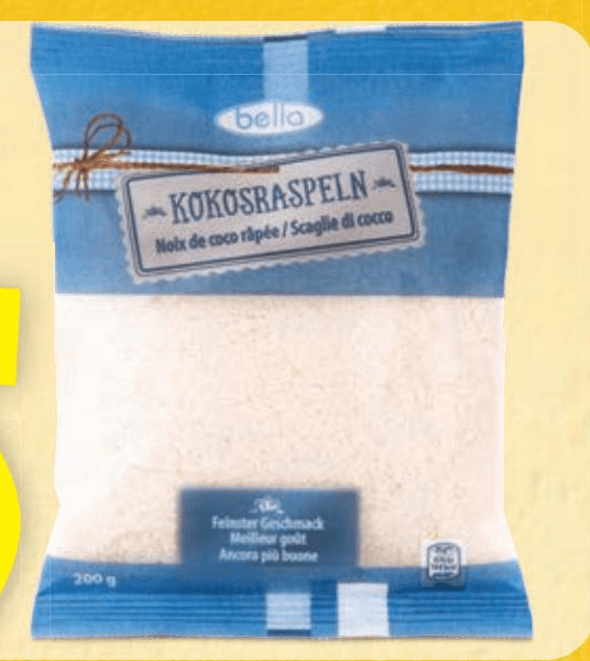 Bella kokosova moka 200 g Akcija v trgovini Hofer