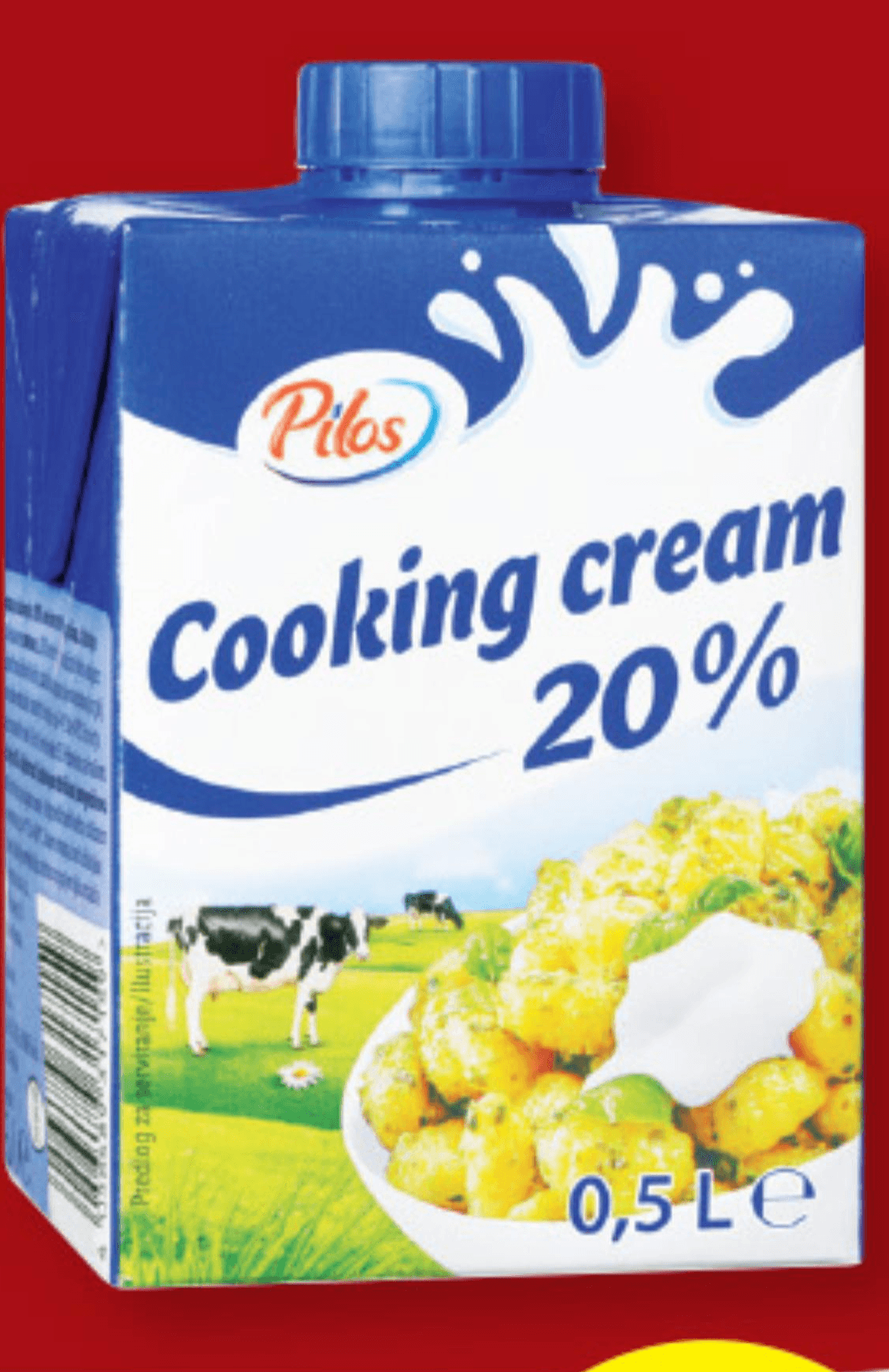 Pilos Smetana za kuhanje 500 ml Akcija v trgovini Lidl