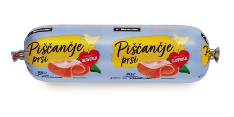 Piščančje prsi v ovitku Mercator 400 g Akcija v trgovini Mercator