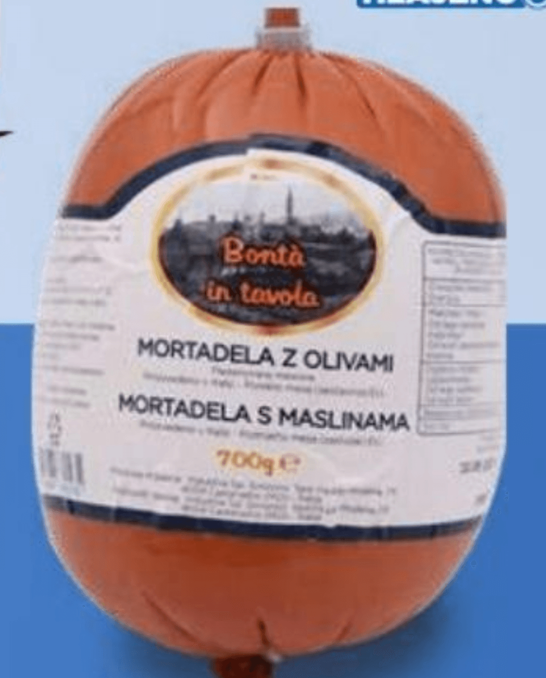 Bonta in tavola mortadela z olivami 700 g Akcija v trgovini Eurospin