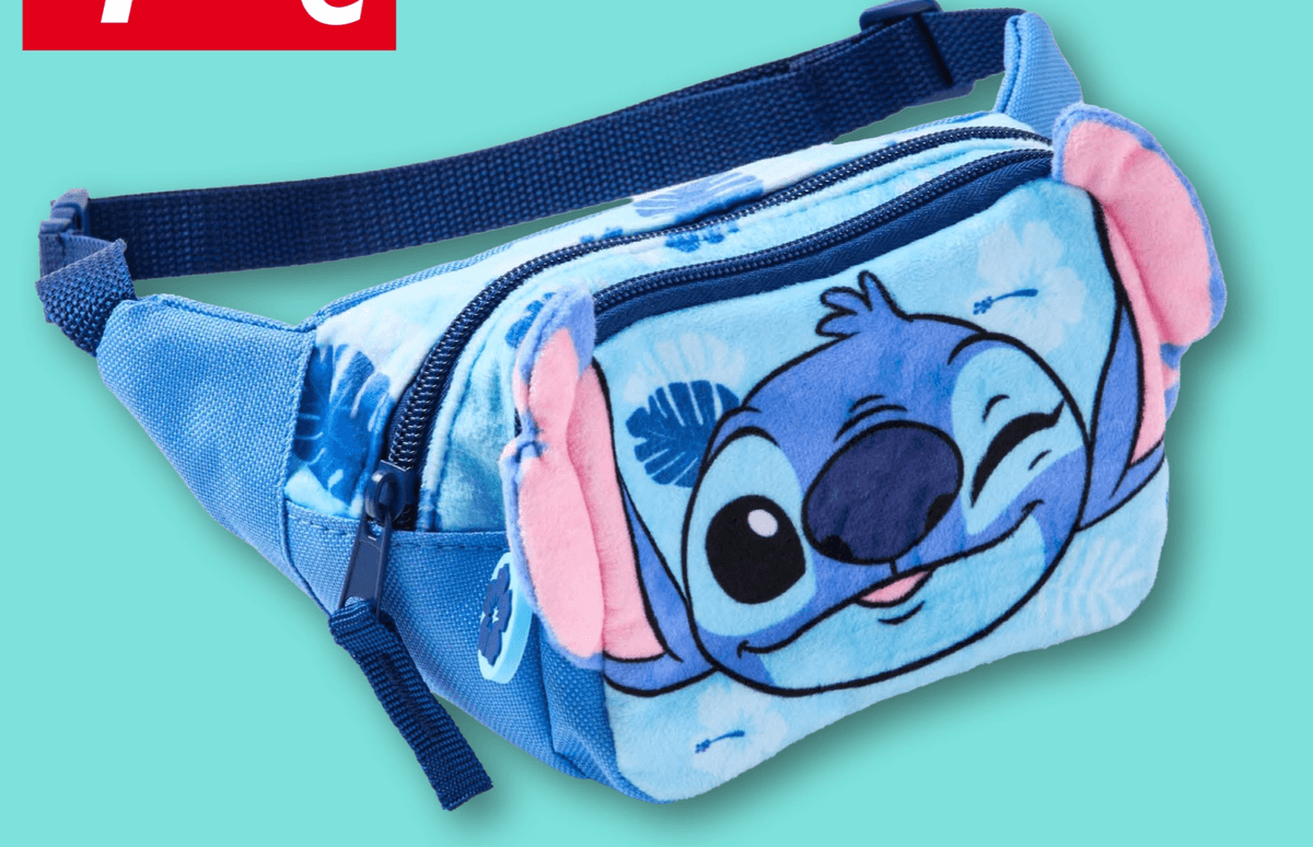Otroška torbica za okrog pasu Stitch Disney Stitch Akcija v trgovini Kik