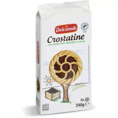 Dolciando mini pite kakav Crostatine 6 kosov / 240 g Akcija v trgovini Eurospin