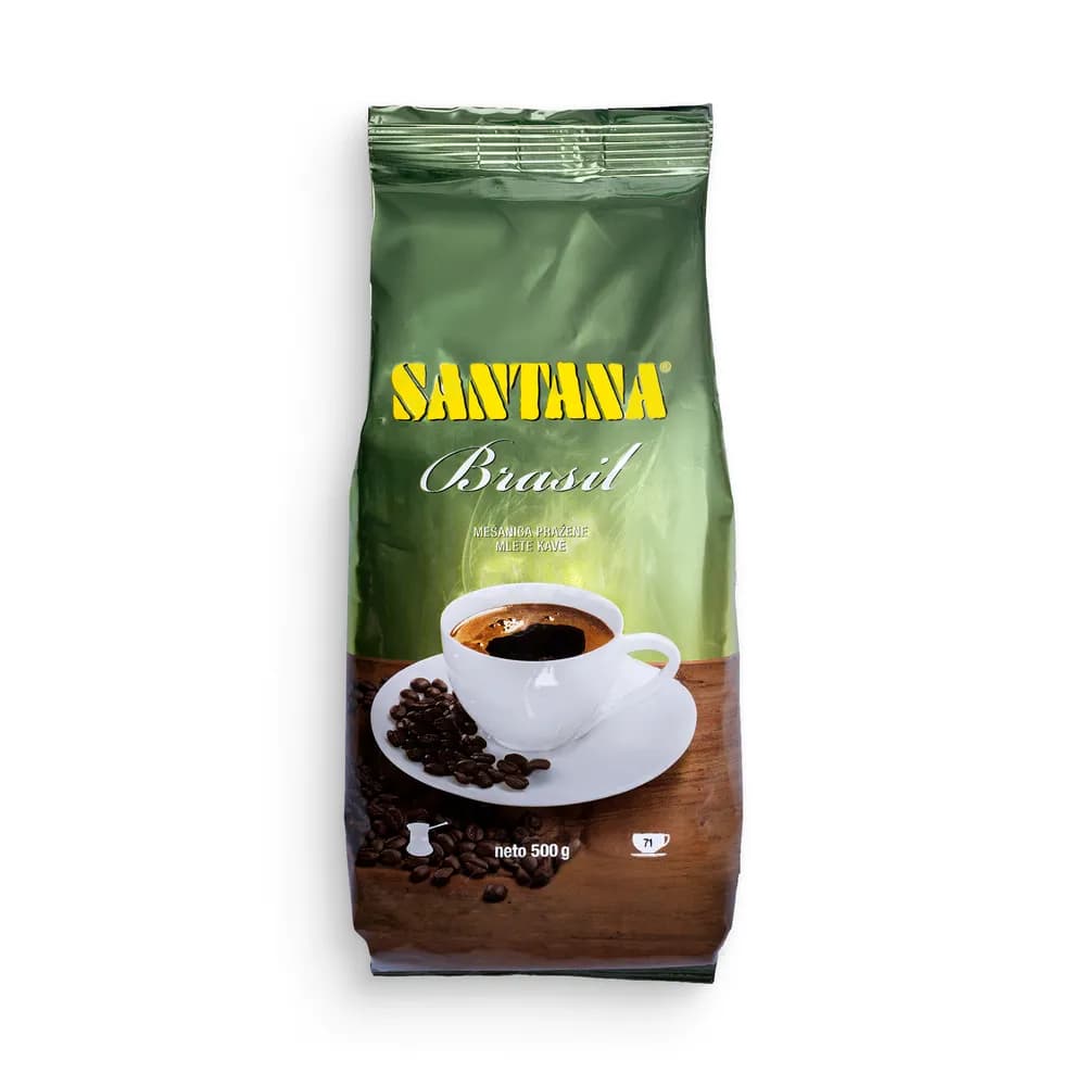 Kava Santana Brasil 500 g Akcija v trgovini Spar