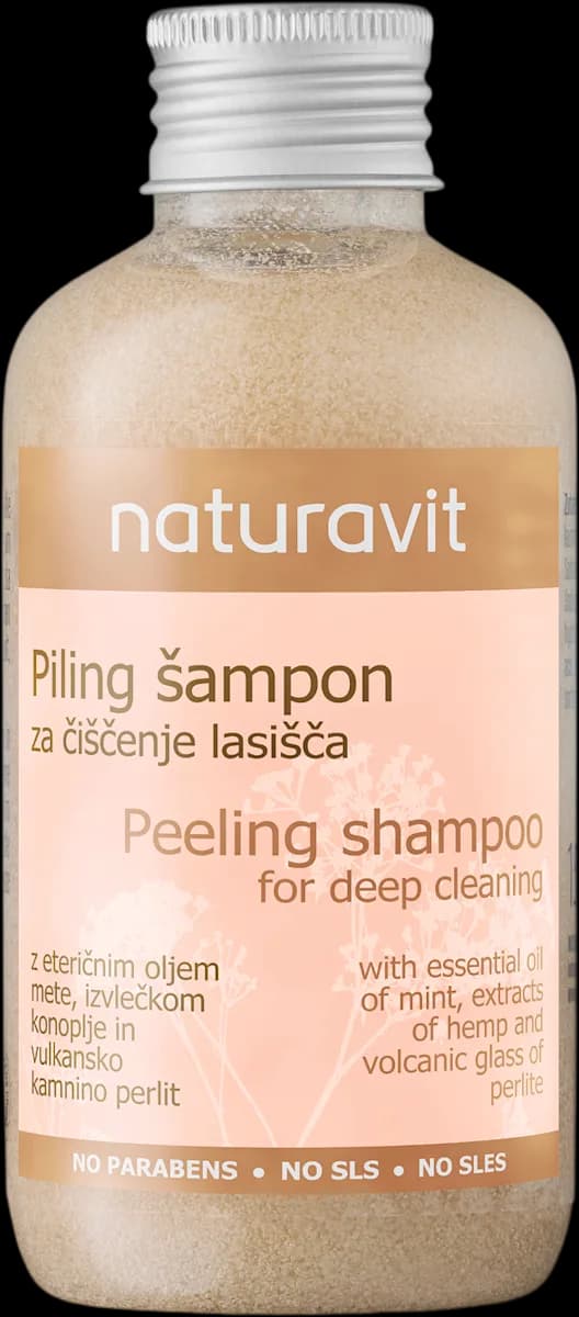Naturavit piling šampon 150 ml Akcija v trgovini Dm