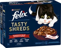 Mokra hrana za mačke Tasty Shreds
