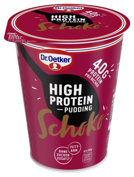 Proteinski puding Dr.Oetker 400 g Akcija v trgovini E.Leclerc