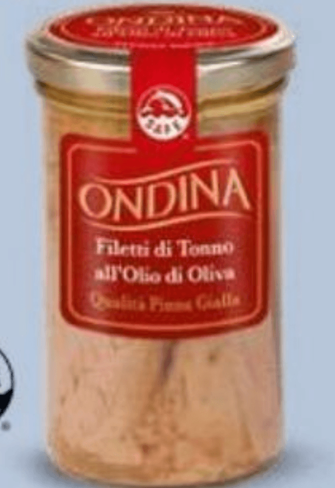 Ondina fileji tunine v oljčnem olju 260 g Akcija v trgovini Eurospin