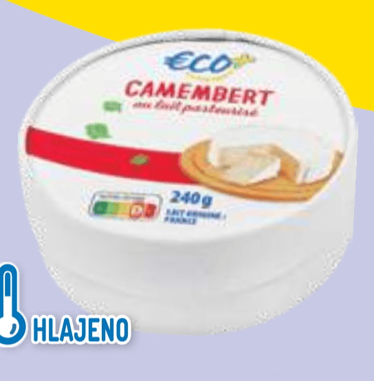Sir Camembert 240 g ECO+ Akcija v trgovini E.Leclerc