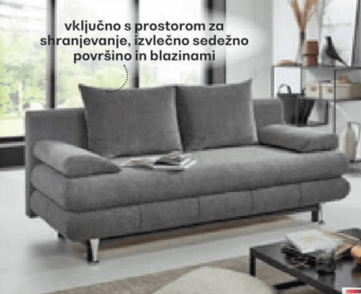 Trend Store zofa Akcija v trgovini Rutar