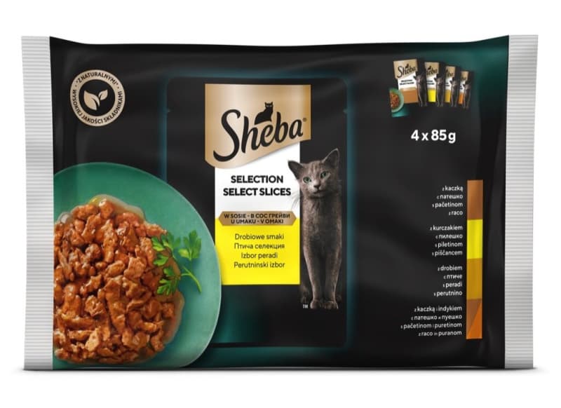 Sheba mokra hrana za mačke 85 g Akcija v trgovini Mercator