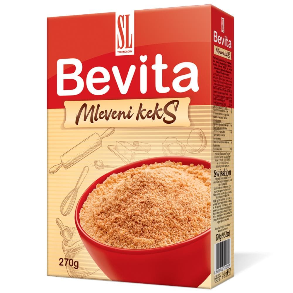 Mleti keksi Bevita 270 g Akcija v trgovini E.Leclerc