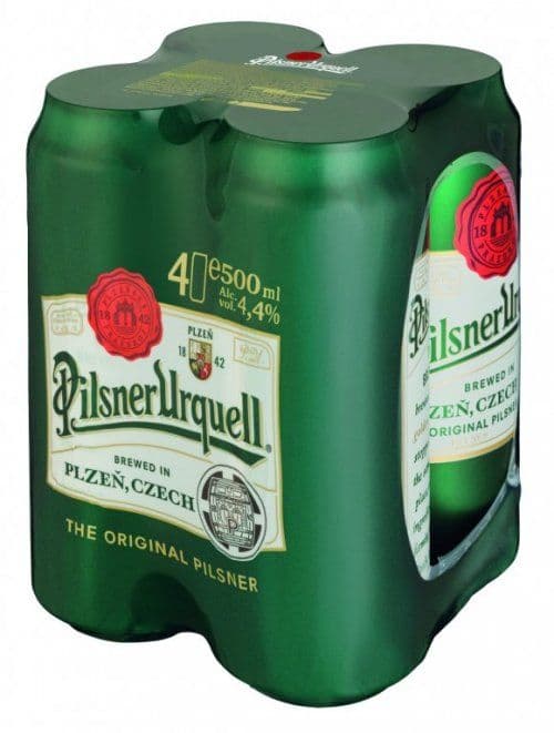 Pilsner Urquell pivo 0,5 l ali 4 x 0,5 l Akcija v trgovini Spar