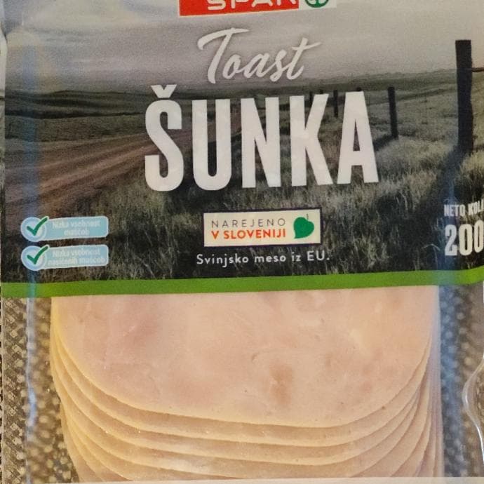Toast šunka 200 g SPAR Akcija v trgovini Spar