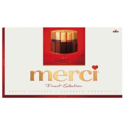 Bonbonjera Merci 250 g Akcija v trgovini Jager