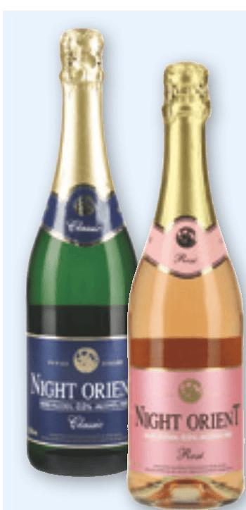 DEALKOHOLIZIRANO VINO NIGHT ORIENT 0,75 l Akcija v trgovini Spar