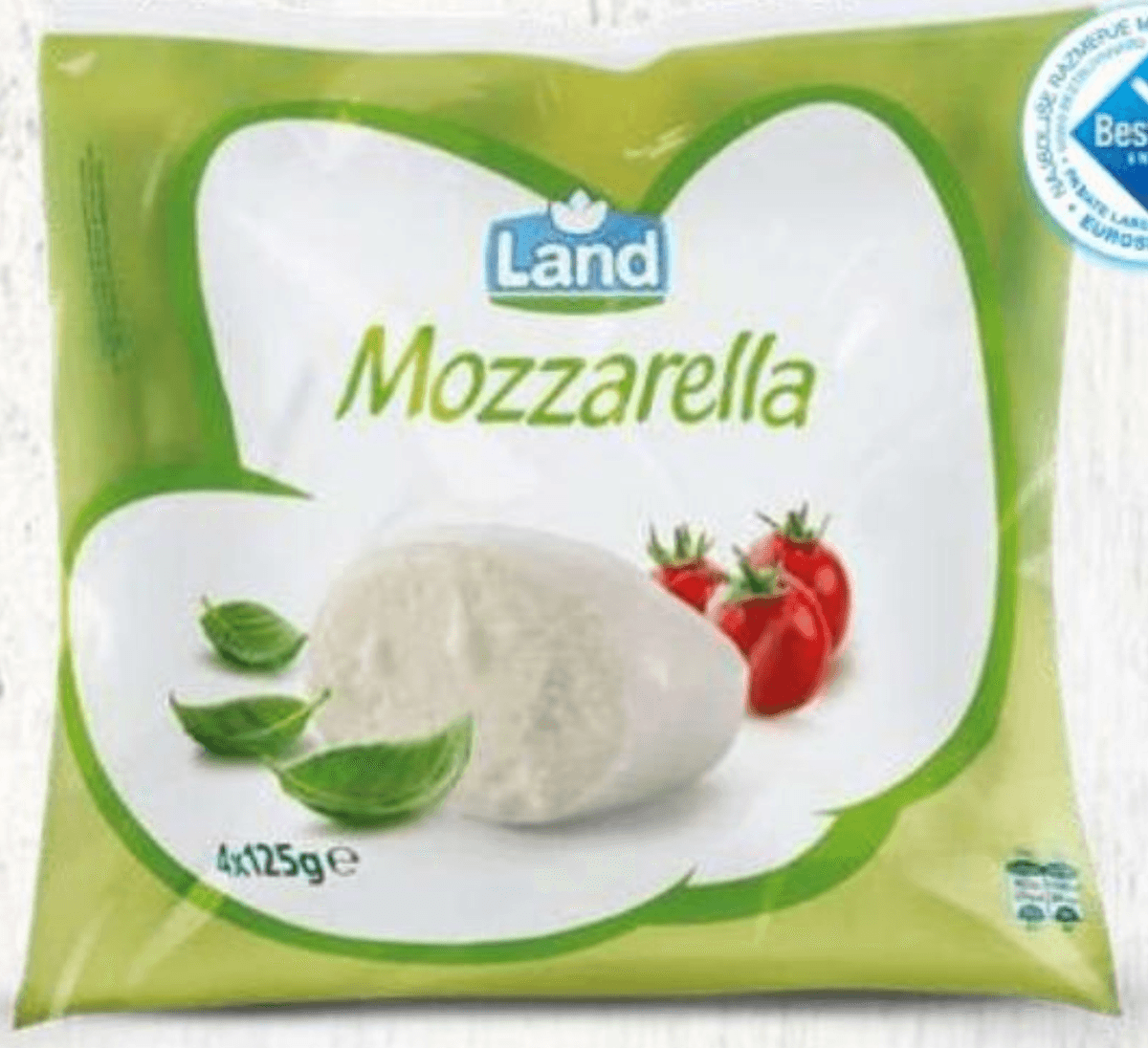 Land mocarela 125 g Akcija v trgovini Eurospin