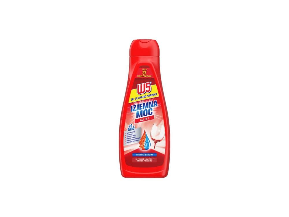 W5 Gel za strojno pomivanje posode 750 ml Akcija v trgovini Lidl