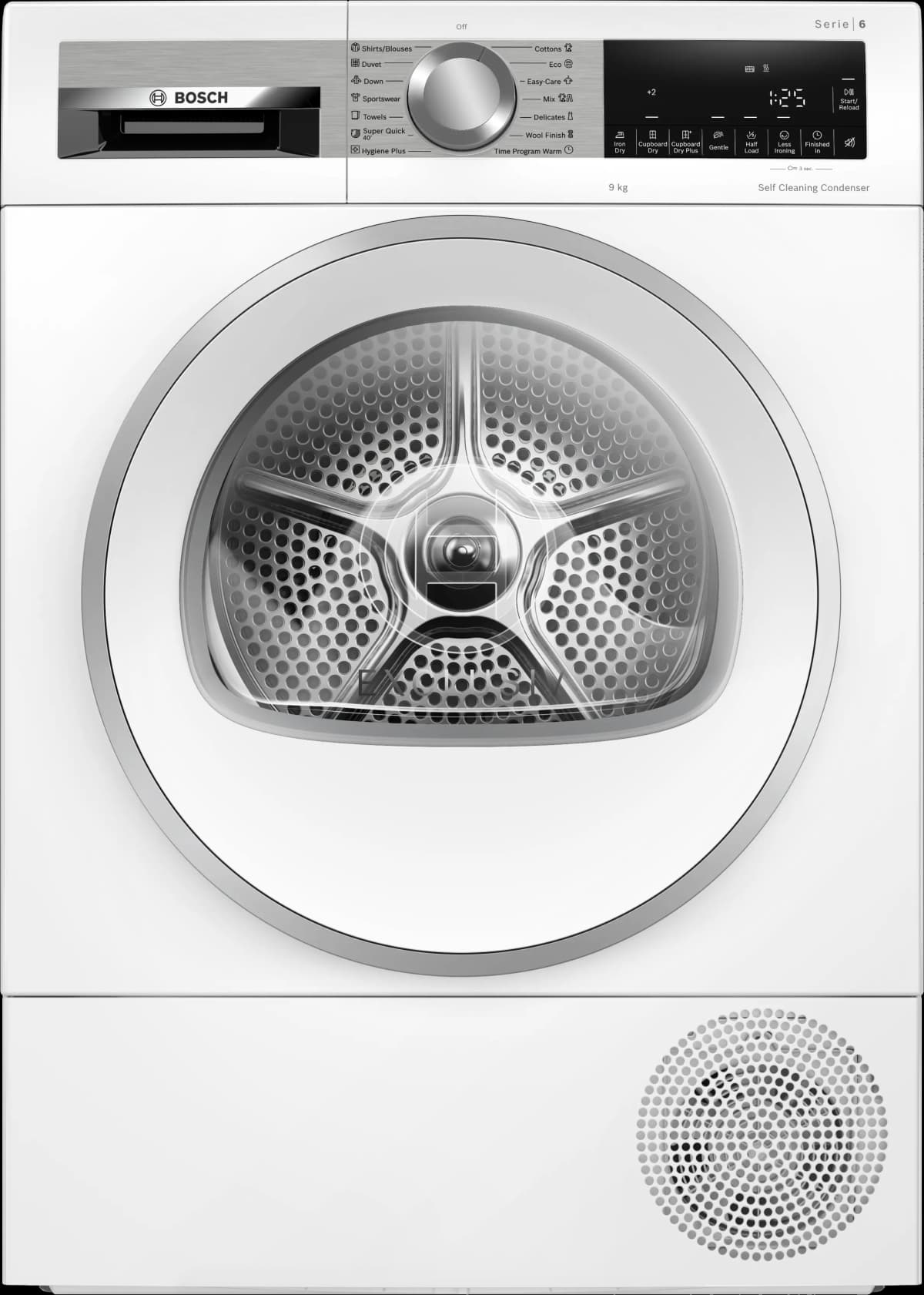 Sušilni stroj Exclusive Serie 6 WQG24591BY 9 kg Bosch Akcija v trgovini Merkur