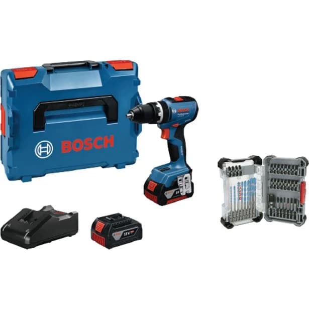 Akumulatorski udarni vrtalnik Bosch Professional GSB 18V-65 Akcija v trgovini Merkur