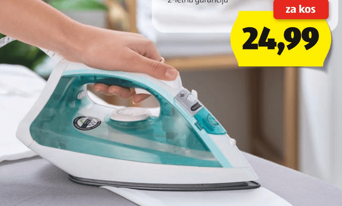 TEFAL Parni likalnik Akcija v trgovini Hofer