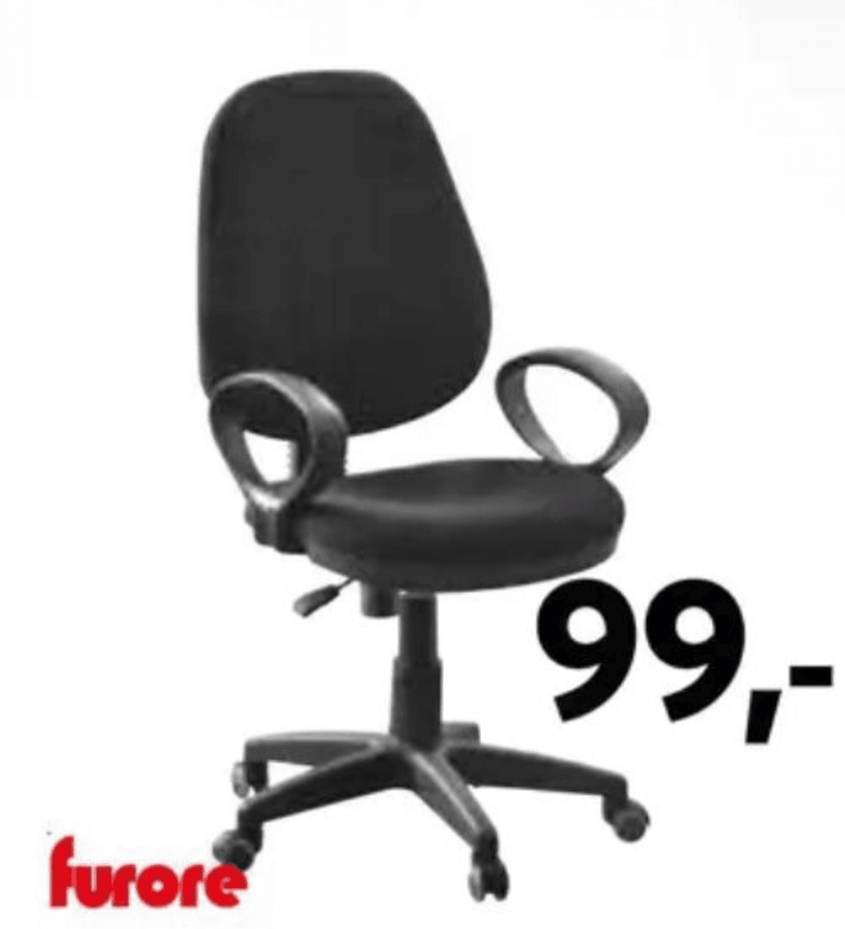 Vrtljivi stol 98-108 cm Furore Akcija v trgovini Dipo