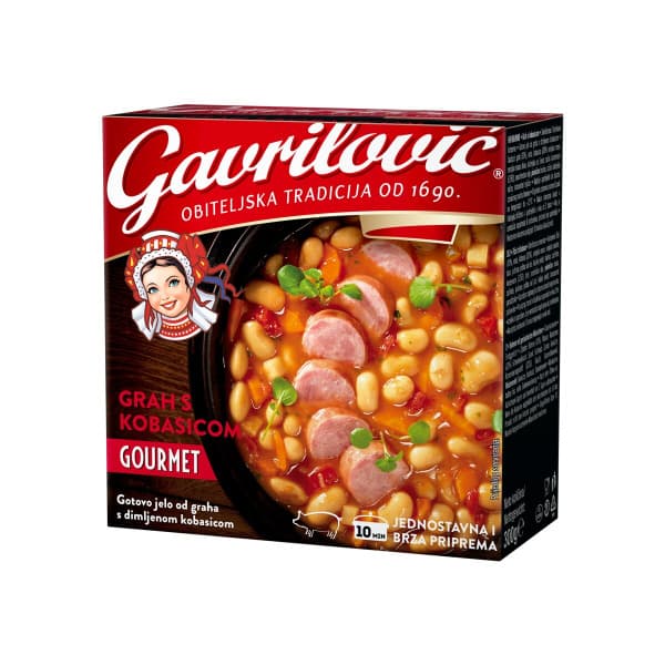 Pripravljena jed Gavrilović 300 g Akcija v trgovini E.Leclerc