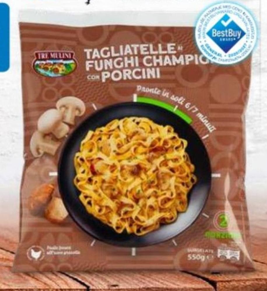 The Taste rezanci s šampinjoni in jurčki 550 g Akcija v trgovini Eurospin