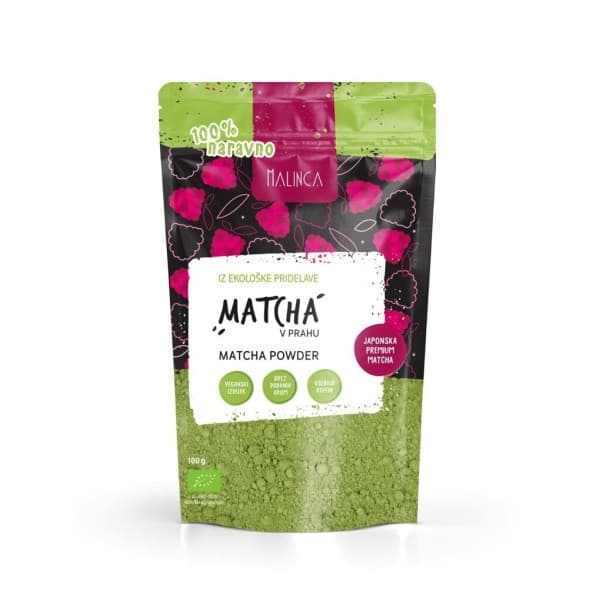 Bio matcha Malinca 100 g Akcija v trgovini Mercator