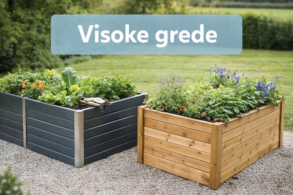 Kovinska visoka greda HBP 206 Akcija v trgovini Jager