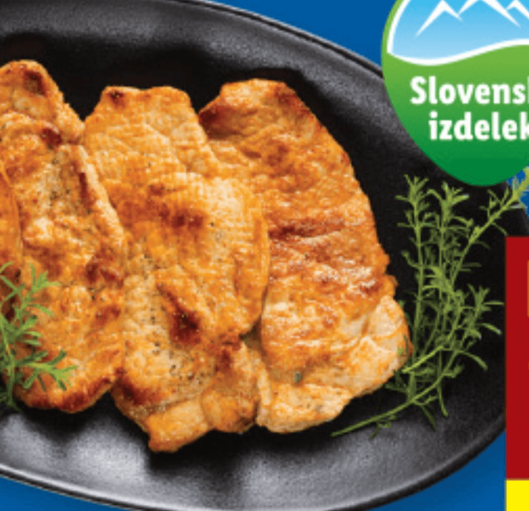 Ave sveži svinjski zrezki 1 kg Akcija v trgovini Lidl
