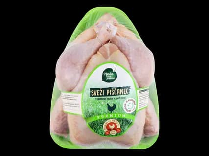 Naše nam paše Svež premium piščanec pribl. 1,5 kg Akcija v trgovini Lidl