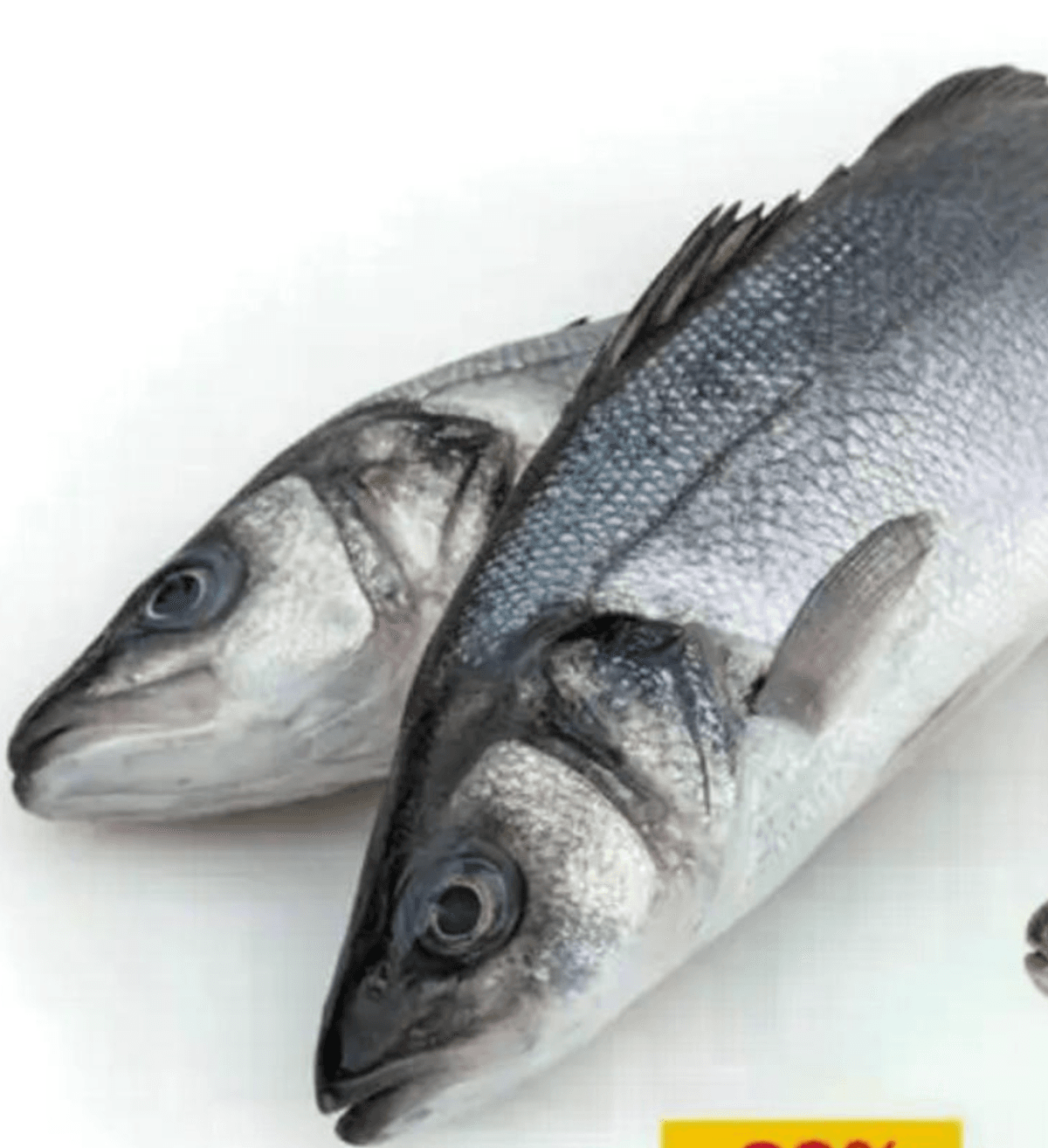 Ribarnica Kornatski brancin 600 - 800 g Akcija v trgovini Mercator