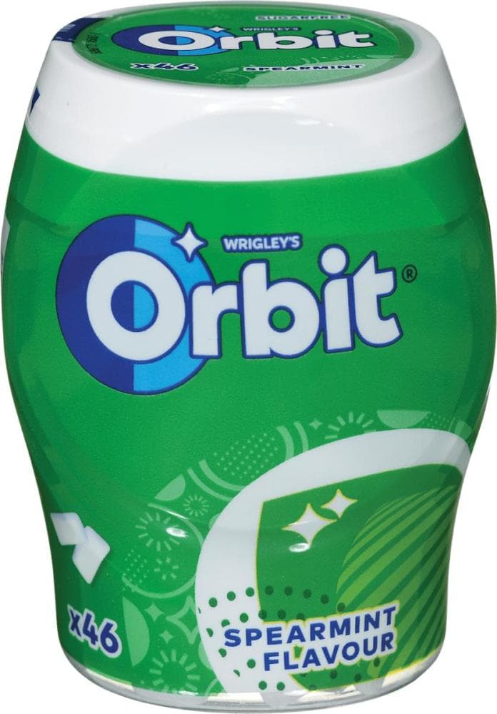 Žvečilni gumi Orbit Več vrst Akcija v trgovini Jager