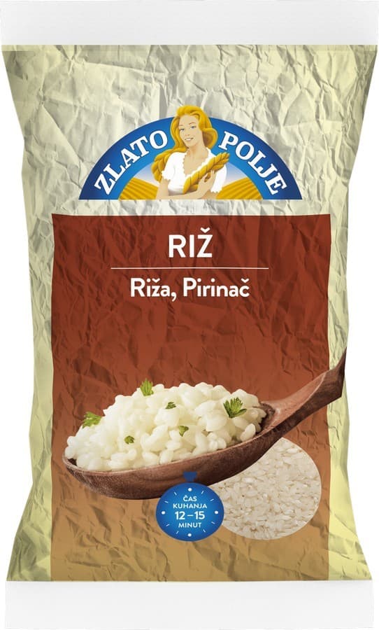 Riž Zlato Polje 800 g Akcija v trgovini Jager