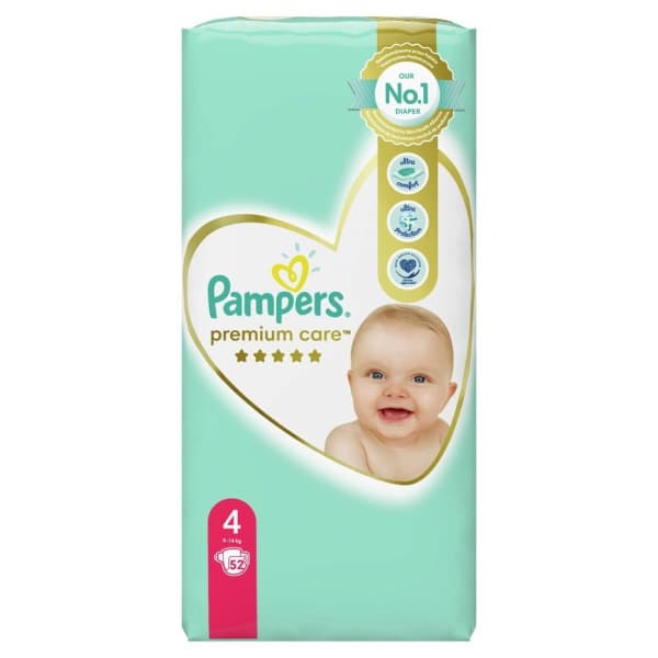 Plenice Pampers Premium Akcija v trgovini Mercator