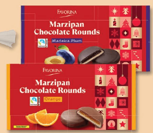 Favorina čokolada z žlahtnim marcipanom 300 g Akcija v trgovini Lidl