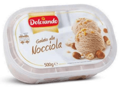Dolciando sladoled v banjici, lešnik