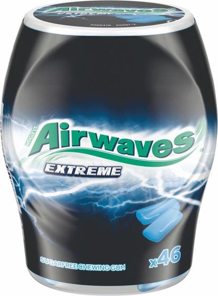 Airwaves Extreme 64 g Akcija v trgovini Mercator
