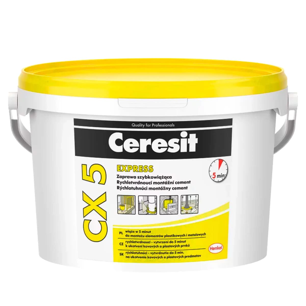 Hitra montažna malta CX5 Express 2 kg Ceresit Akcija v trgovini Obi