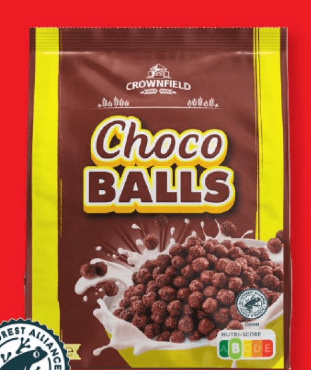 Crownfield čokoladne kroglice 500 g Akcija v trgovini Lidl
