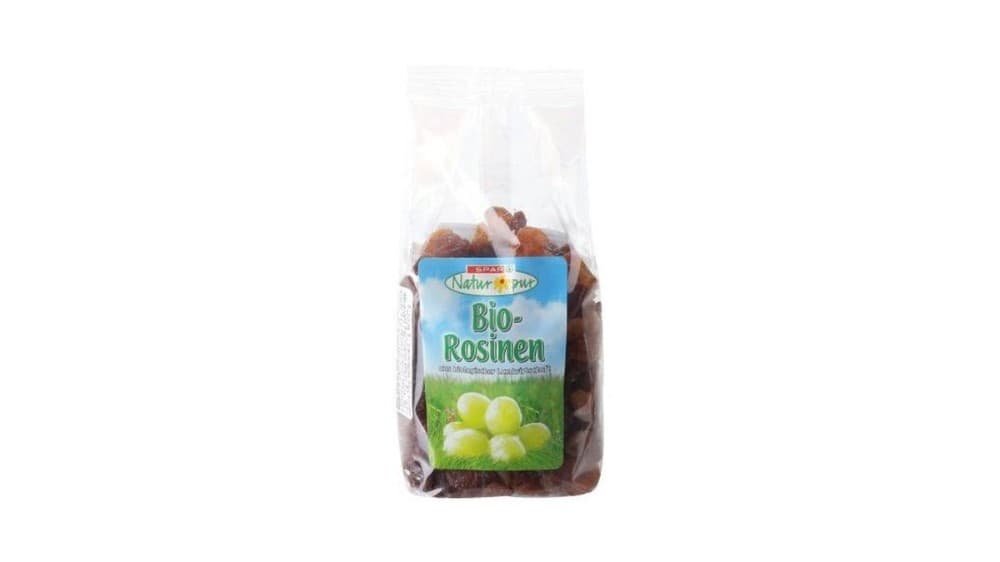Natur pur Bio Rozine 250 g Akcija v trgovini Spar