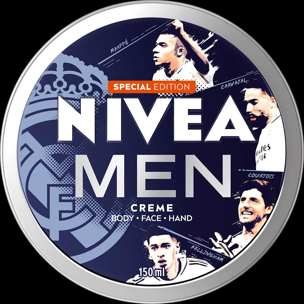 NIVEA MEN negovalna krema za obraz in telo v pločevinki 150 ml Akcija v trgovini Dm