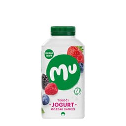 Tekoči sadni jogurt Mu