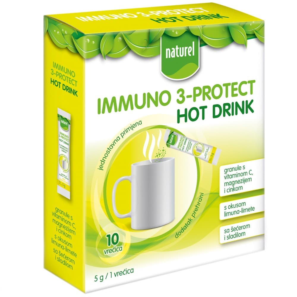 Immuno 3-protect hot drink 50 g Naturel Akcija v trgovini Tuš