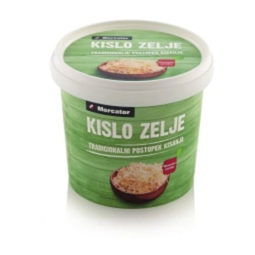 Mercator Kislo zelje 1kg Akcija v trgovini Mercator