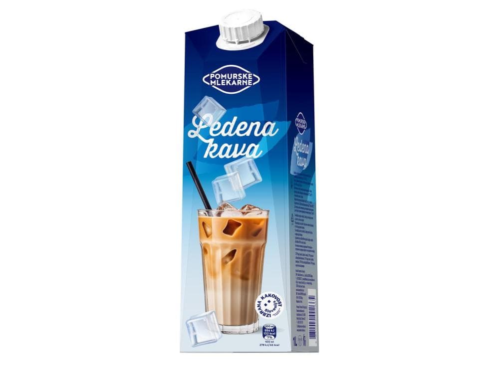 Pomurske mlekarne Ledena kava 1 l Akcija v trgovini Lidl