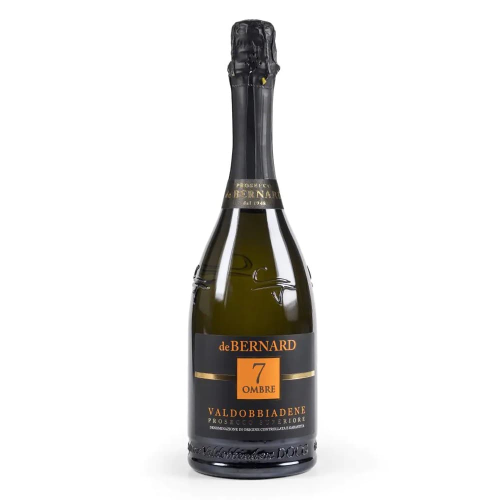 Prosecco De Bernard Valdobbiadene 7 Ombre 0,75 l Akcija v trgovini E.Leclerc