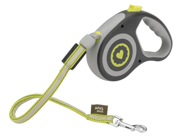 Max & Mila's World avtomatski LED-povodec maks. 5 m Akcija v trgovini Lidl
