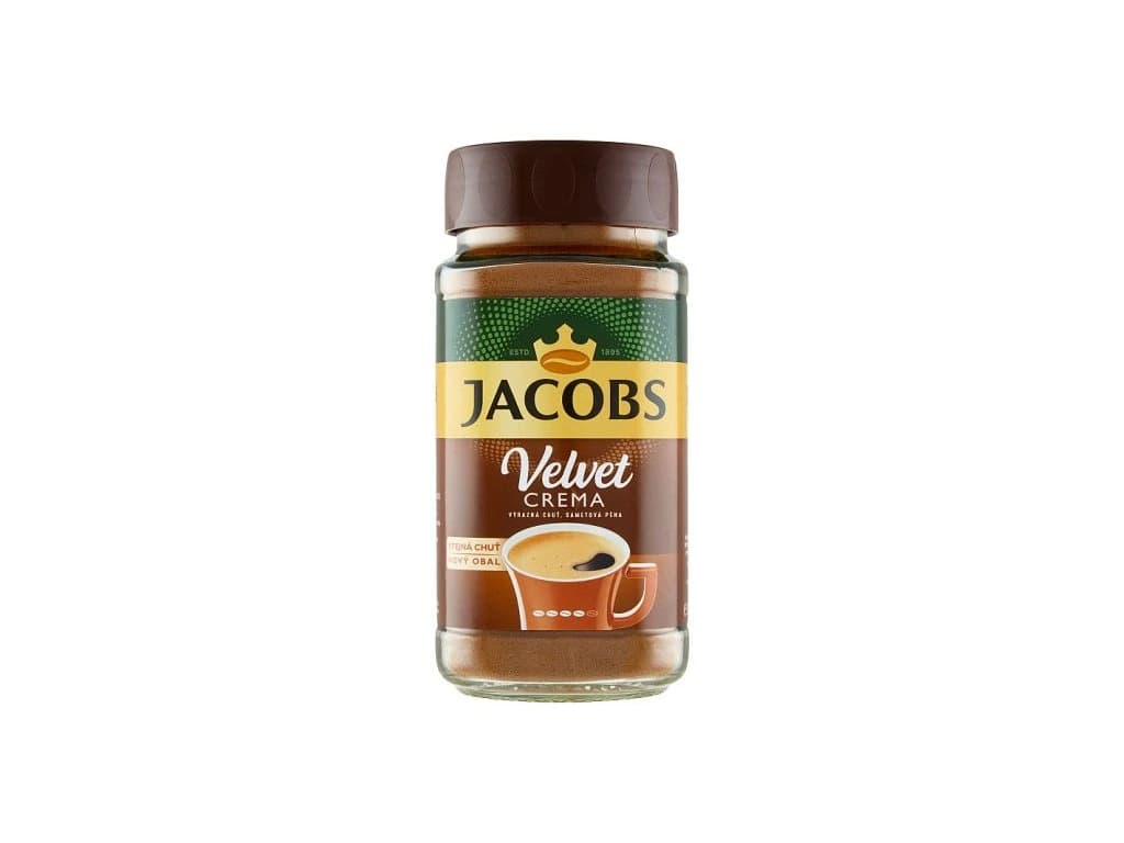 Instant kava Velvet Jacobs 200 g Akcija v trgovini E.Leclerc
