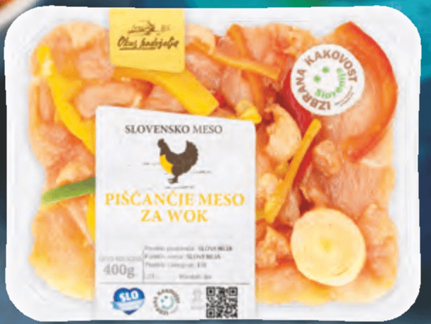 Piščančje meso za vok Akcija v trgovini Mercator